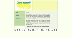 Desktop Screenshot of gocloneyourself.com